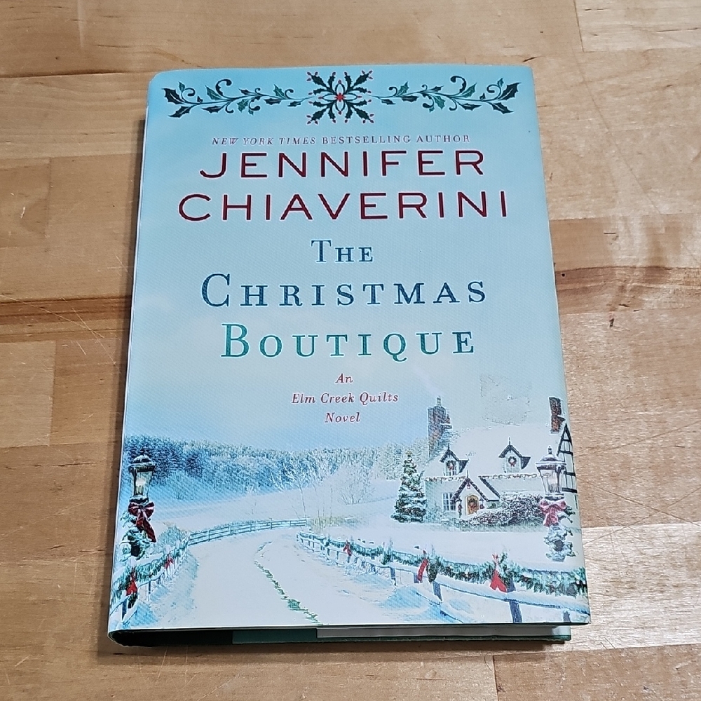 3 for $10 🎄 Jennifer Chiaverini THE CHRISTMAS BOUTIQUE Hardback Quilting Novel